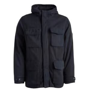 Ben Sherman Boy’s Navy Blue Hooded Winter Jacket - Size 10/12